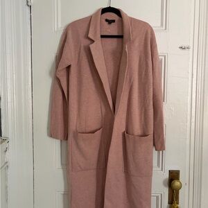 J. Crew Soft Pink Knit Cardigan